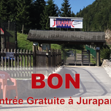 Entrée gratuite à Juraparc le 22 septembre